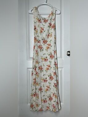 chinese dress ladies 1990s Laura Ashley Black Long Sleeve Flowy Midi Dress S| Bohème Vintage main image 0